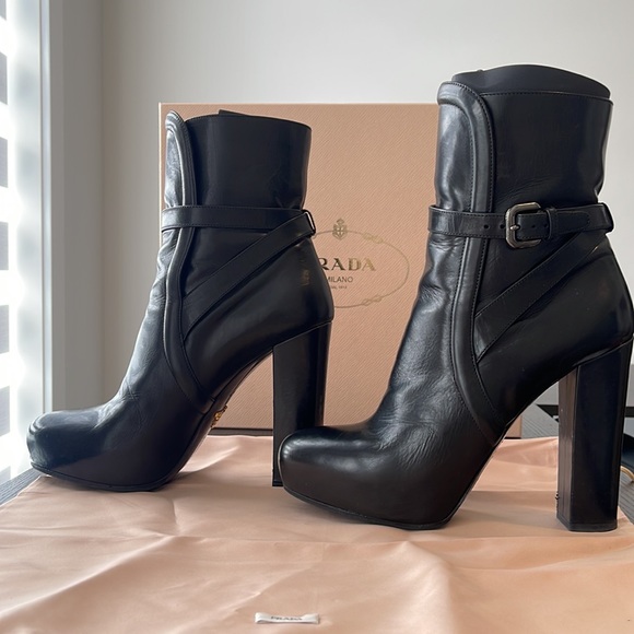 PRADA boots size 39.5 - Picture 3 of 11